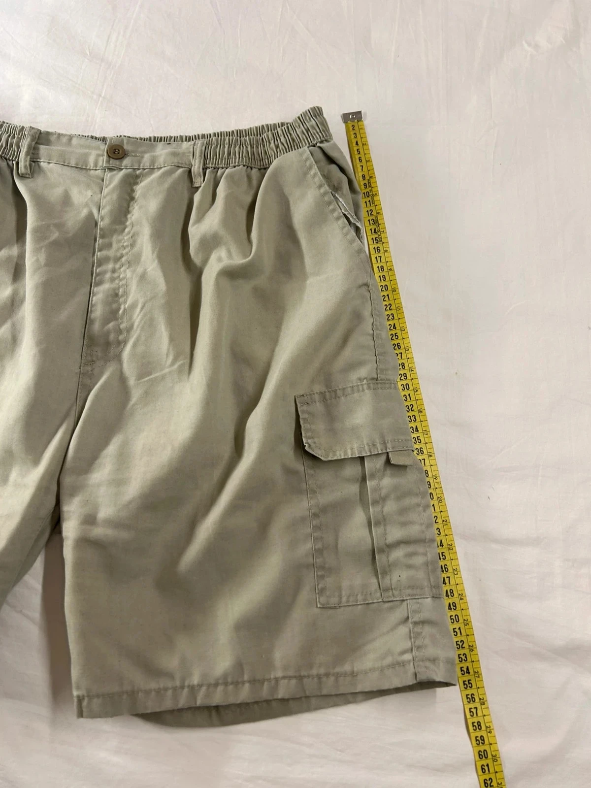 Beige crème vintage cargo short – photo 3